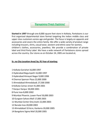 The Indian Retail Sector