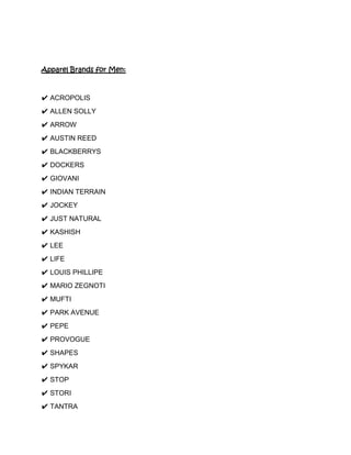 The Indian Retail Sector