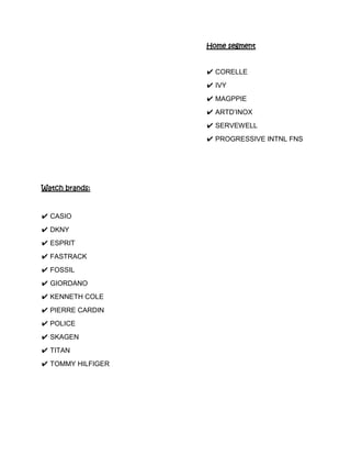 The Indian Retail Sector