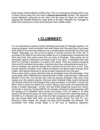 The Indian Retail Sector