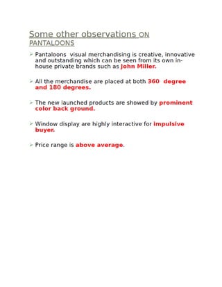 The Indian Retail Sector