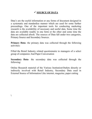 The Indian Retail Sector