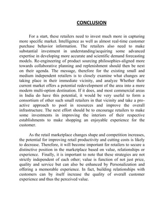 The Indian Retail Sector