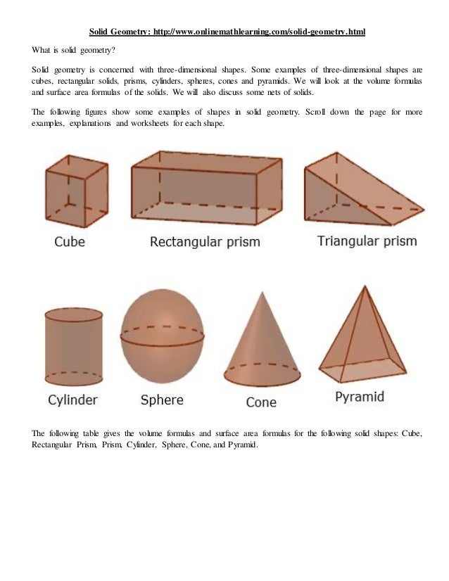 Gre Solid 02 Math Geo Gre Solid 02 Math Geo