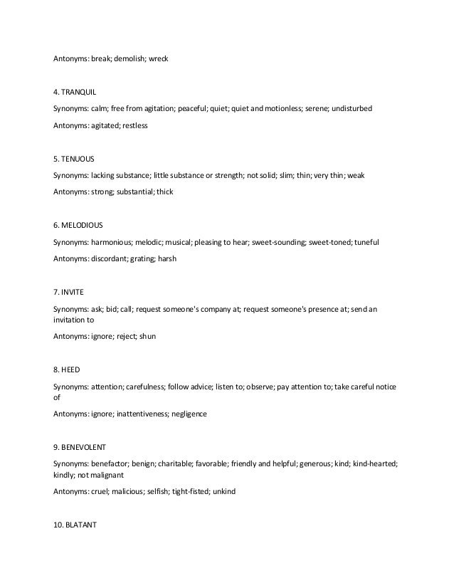 Gre Vocabulary Book PDF