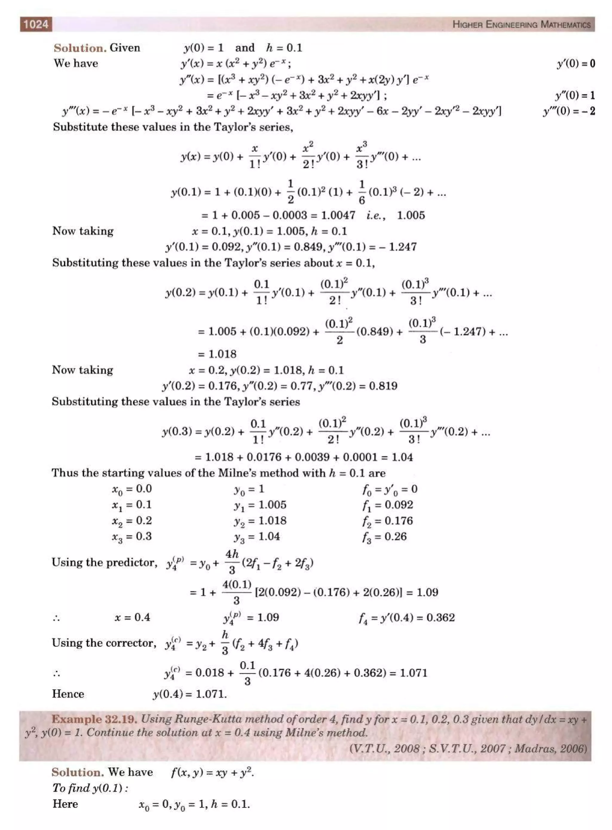  HIGHER ENGINEERING MATHEMATICS by B.S GREWAL