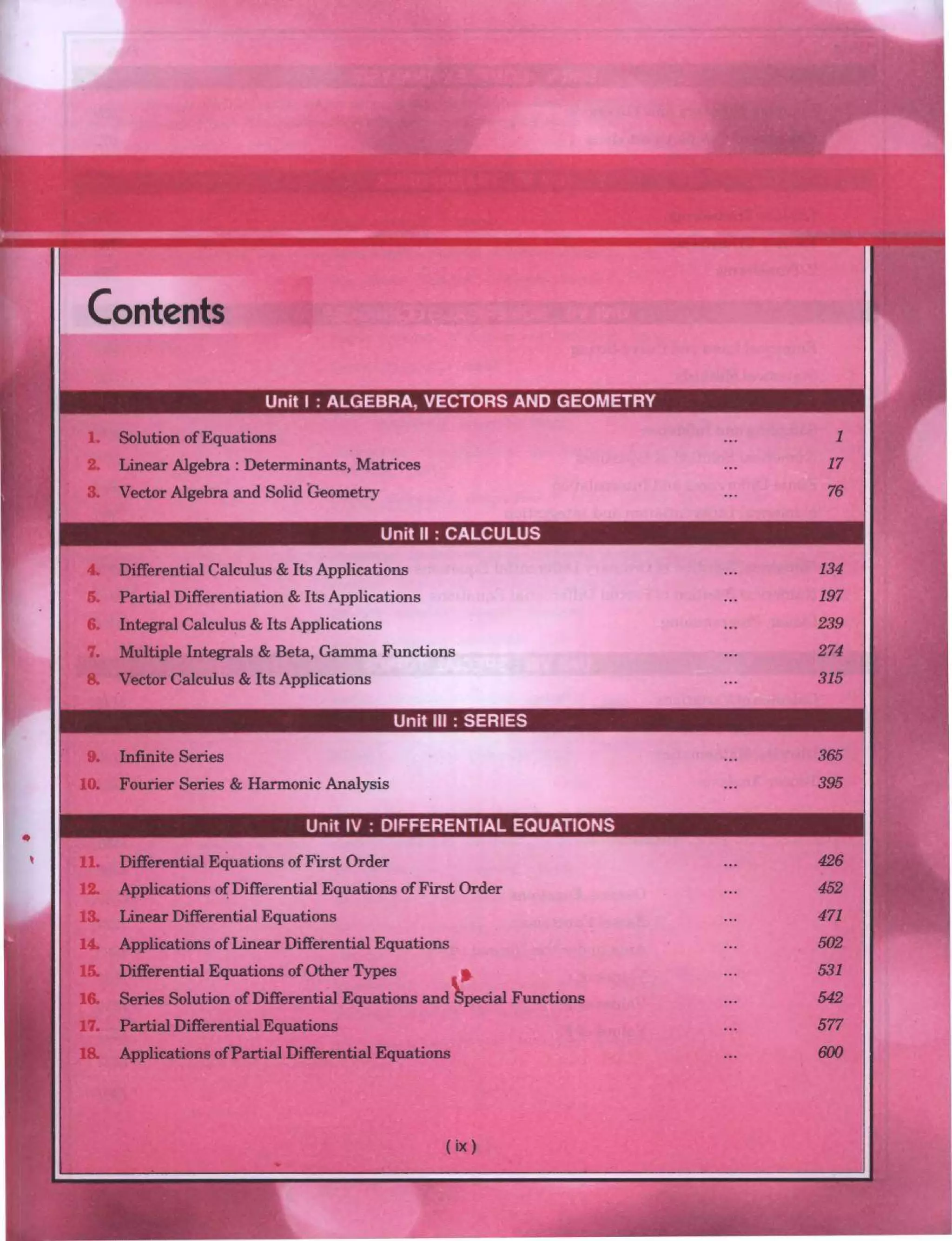  HIGHER ENGINEERING MATHEMATICS by B.S GREWAL