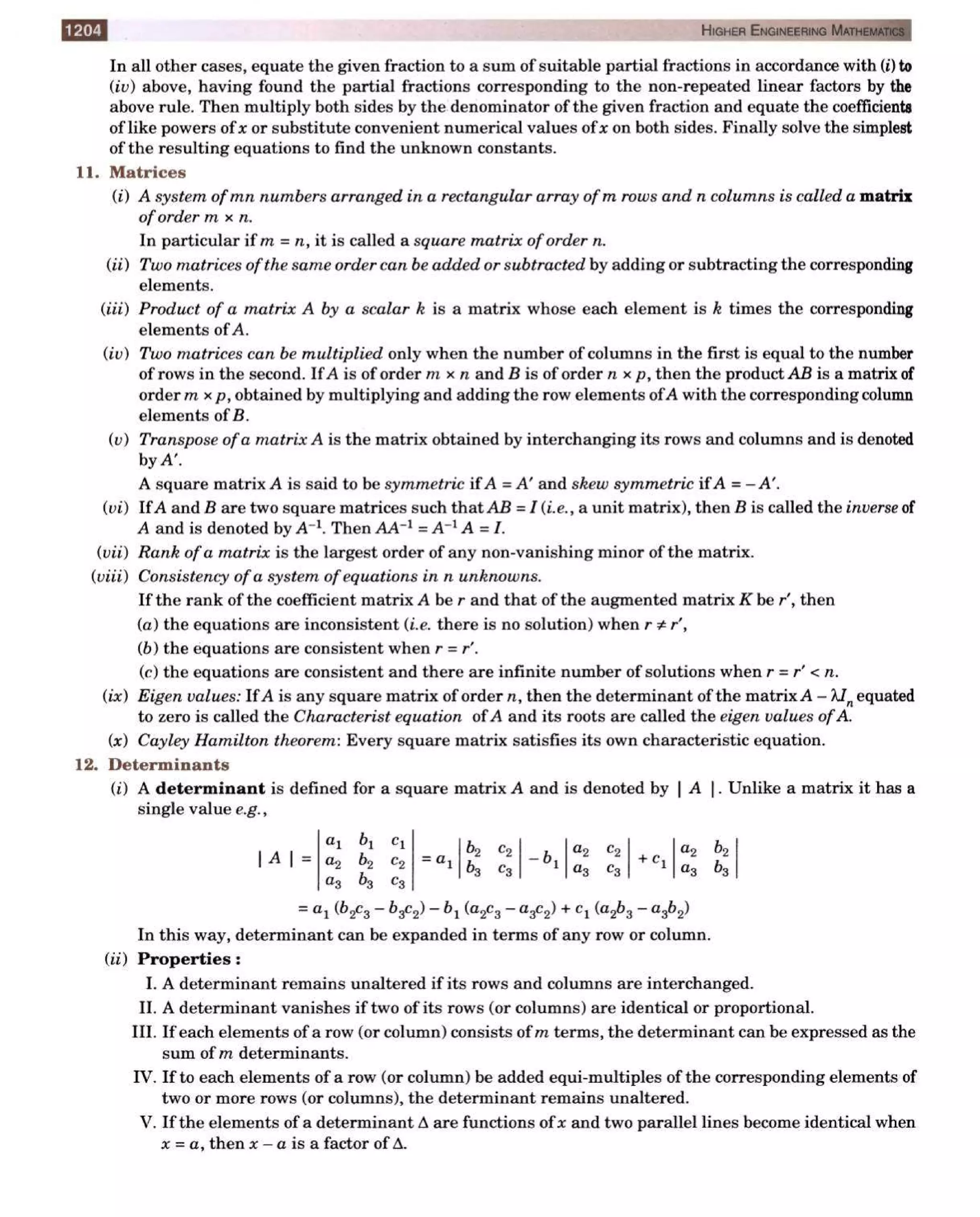  HIGHER ENGINEERING MATHEMATICS by B.S GREWAL