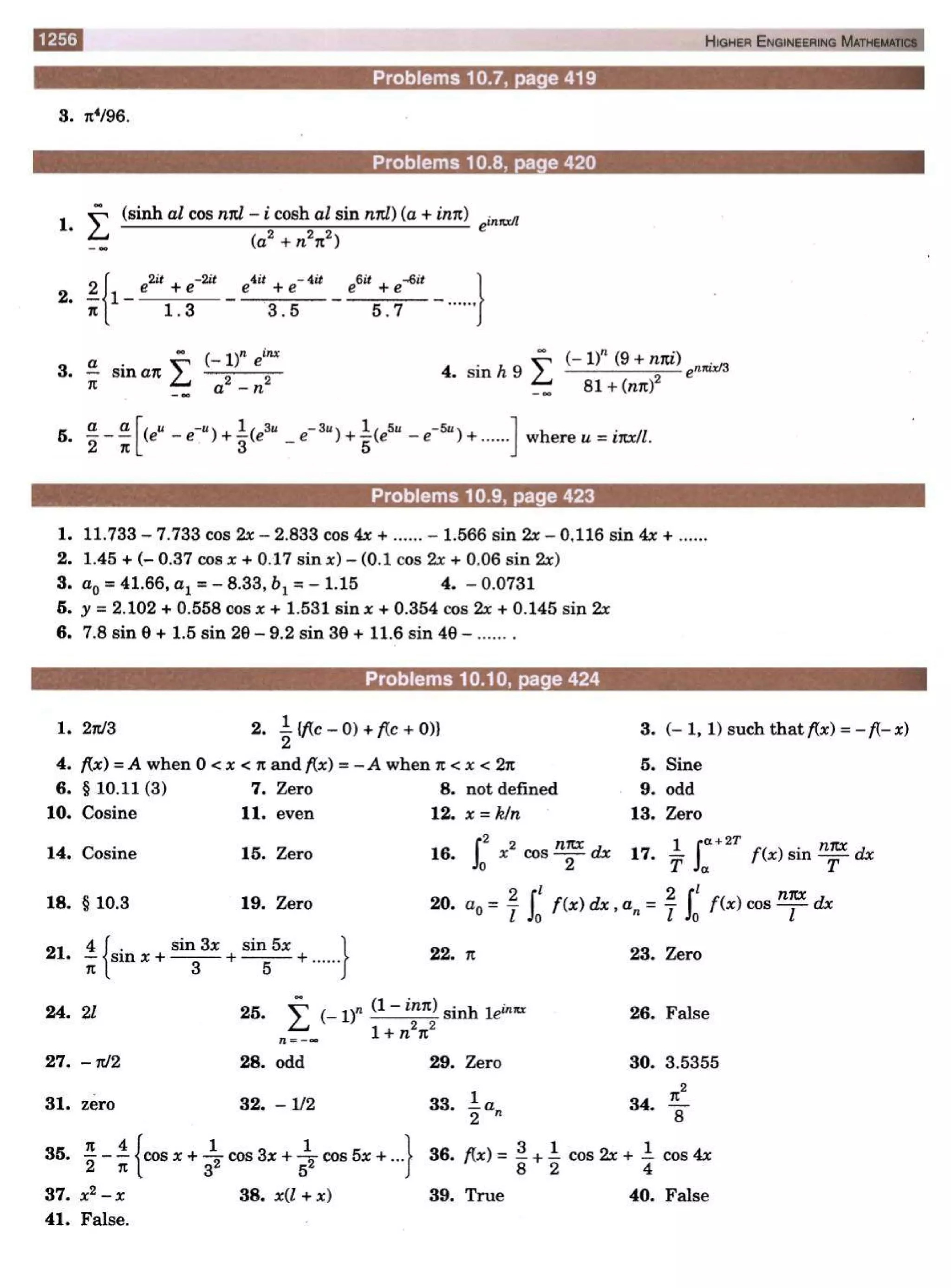  HIGHER ENGINEERING MATHEMATICS by B.S GREWAL