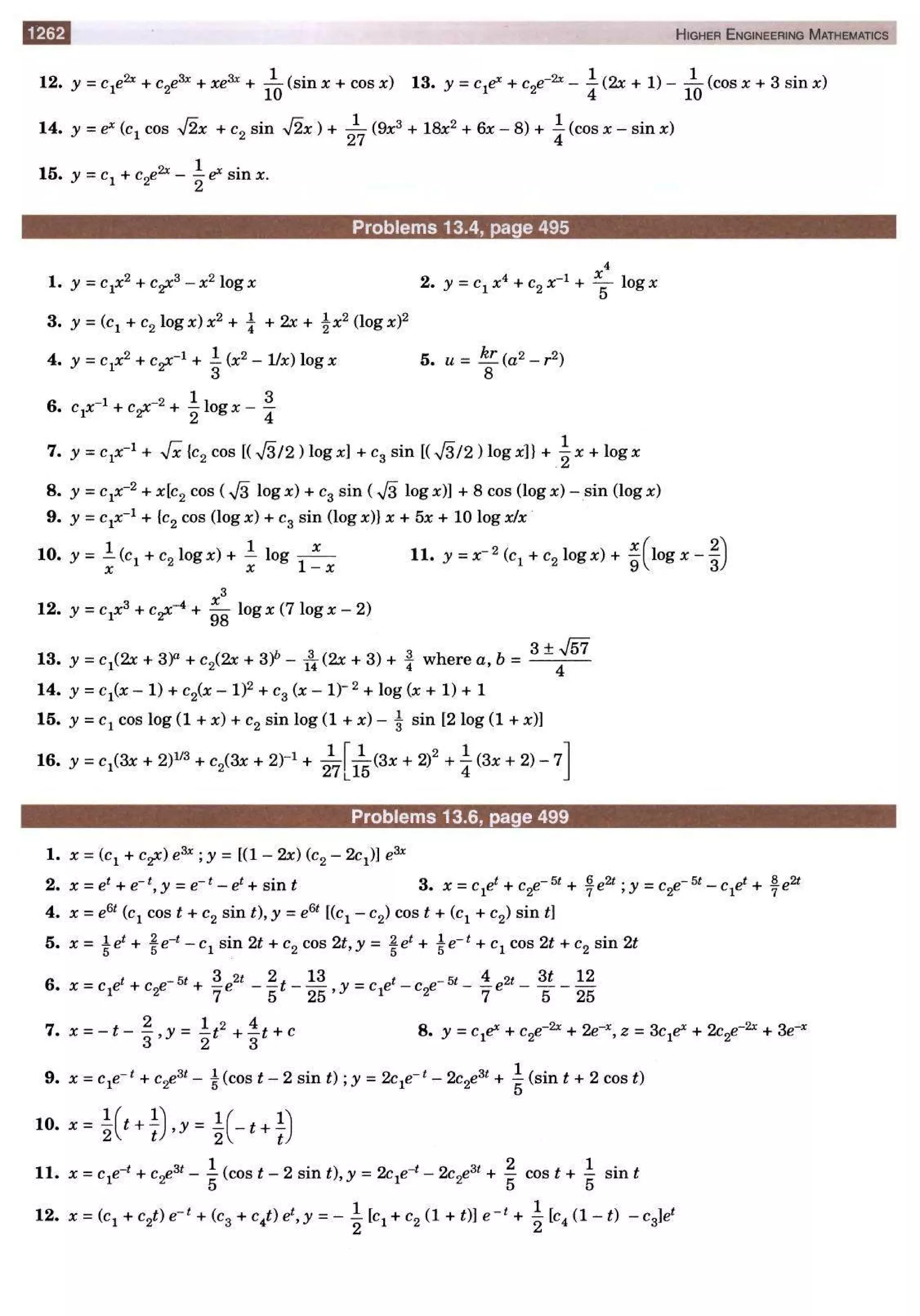  HIGHER ENGINEERING MATHEMATICS by B.S GREWAL