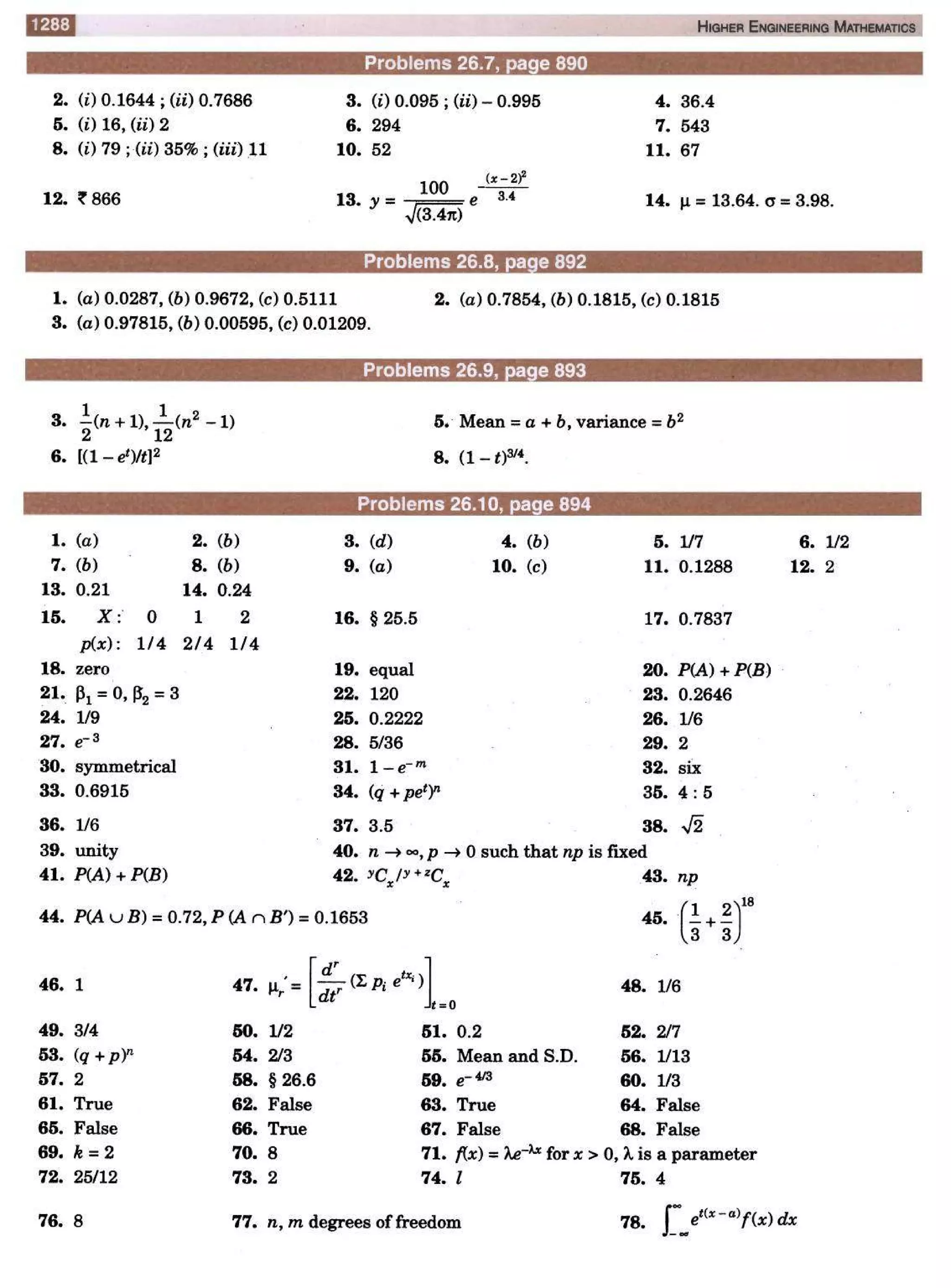  HIGHER ENGINEERING MATHEMATICS by B.S GREWAL