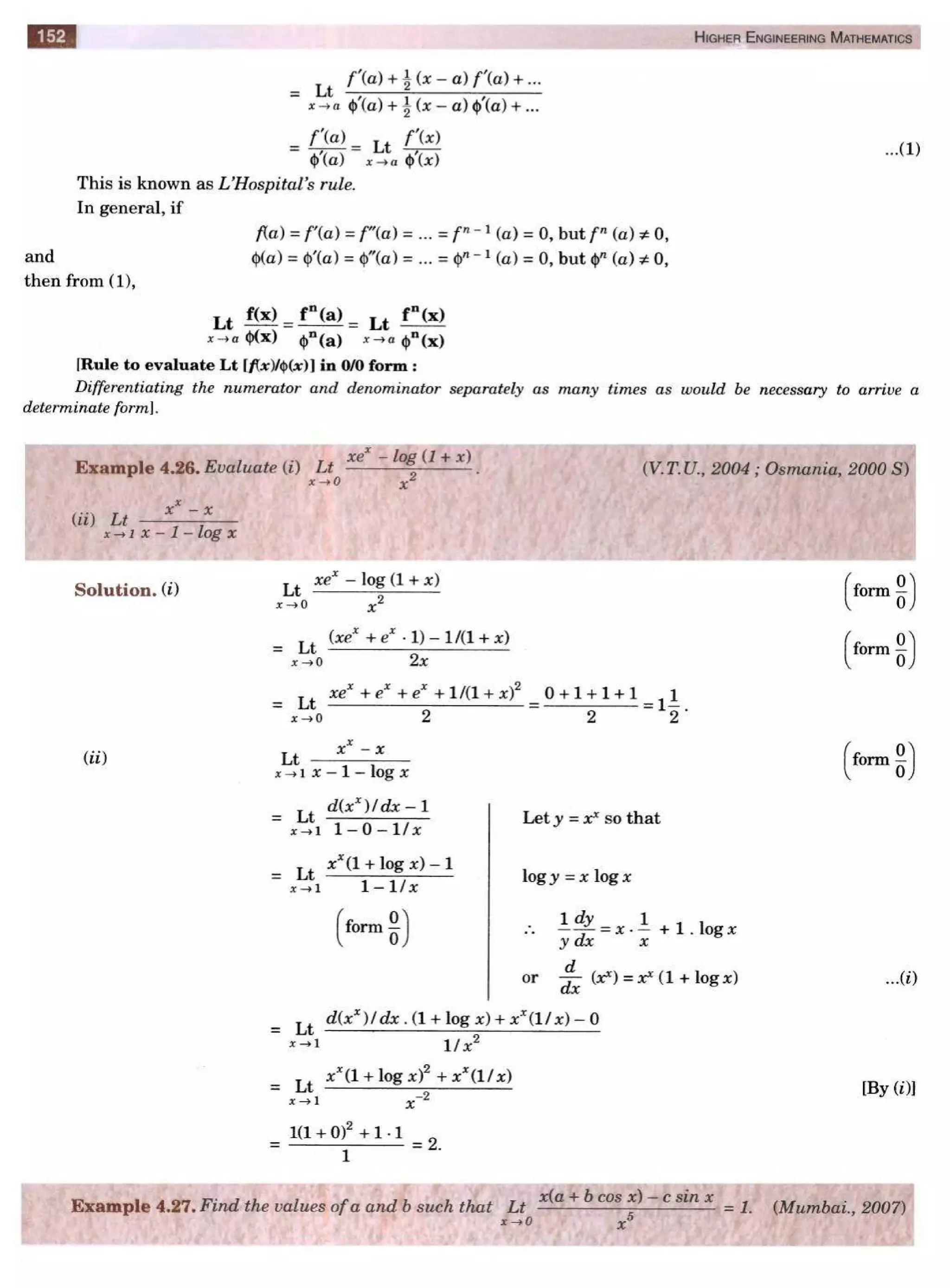  HIGHER ENGINEERING MATHEMATICS by B.S GREWAL
