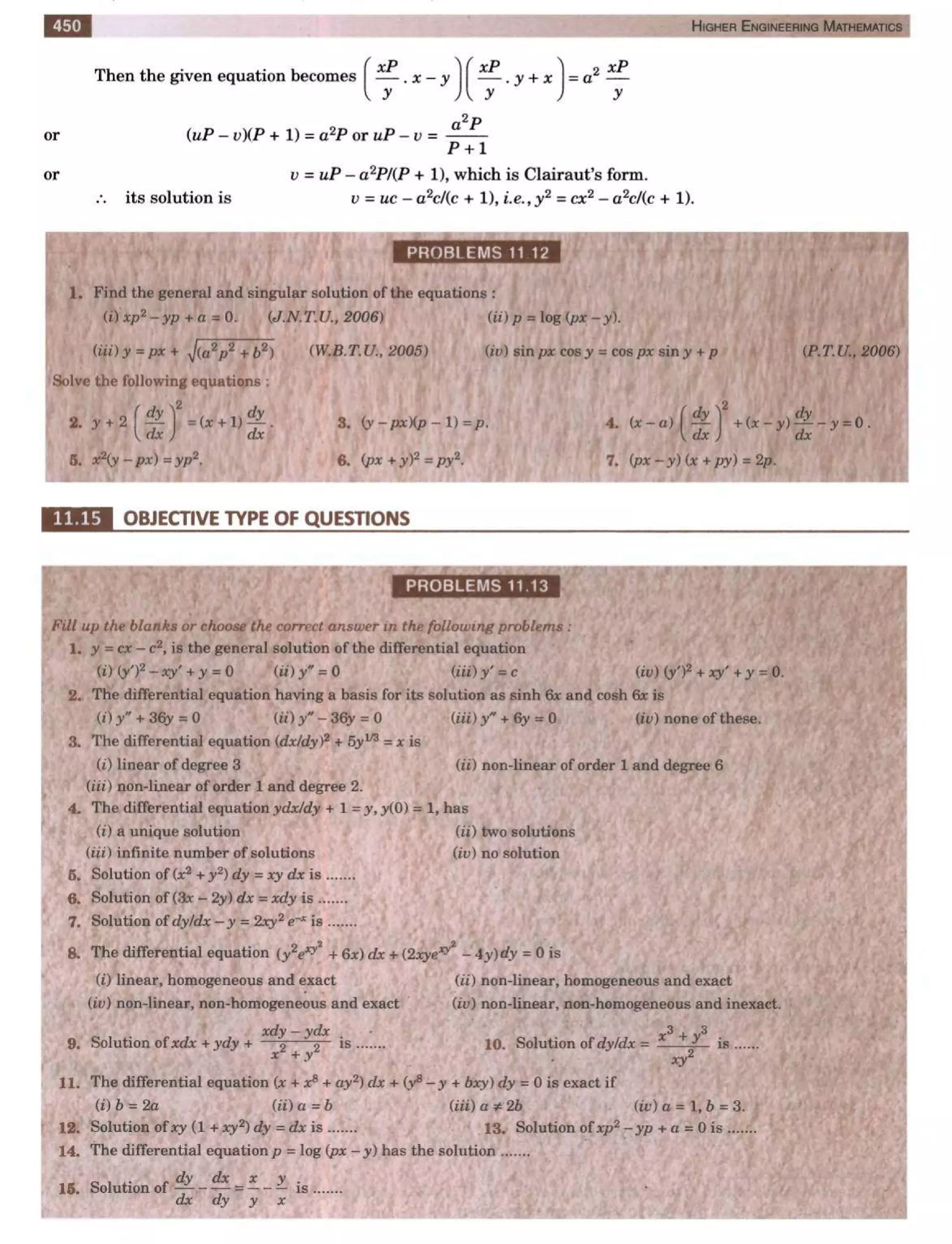  HIGHER ENGINEERING MATHEMATICS by B.S GREWAL