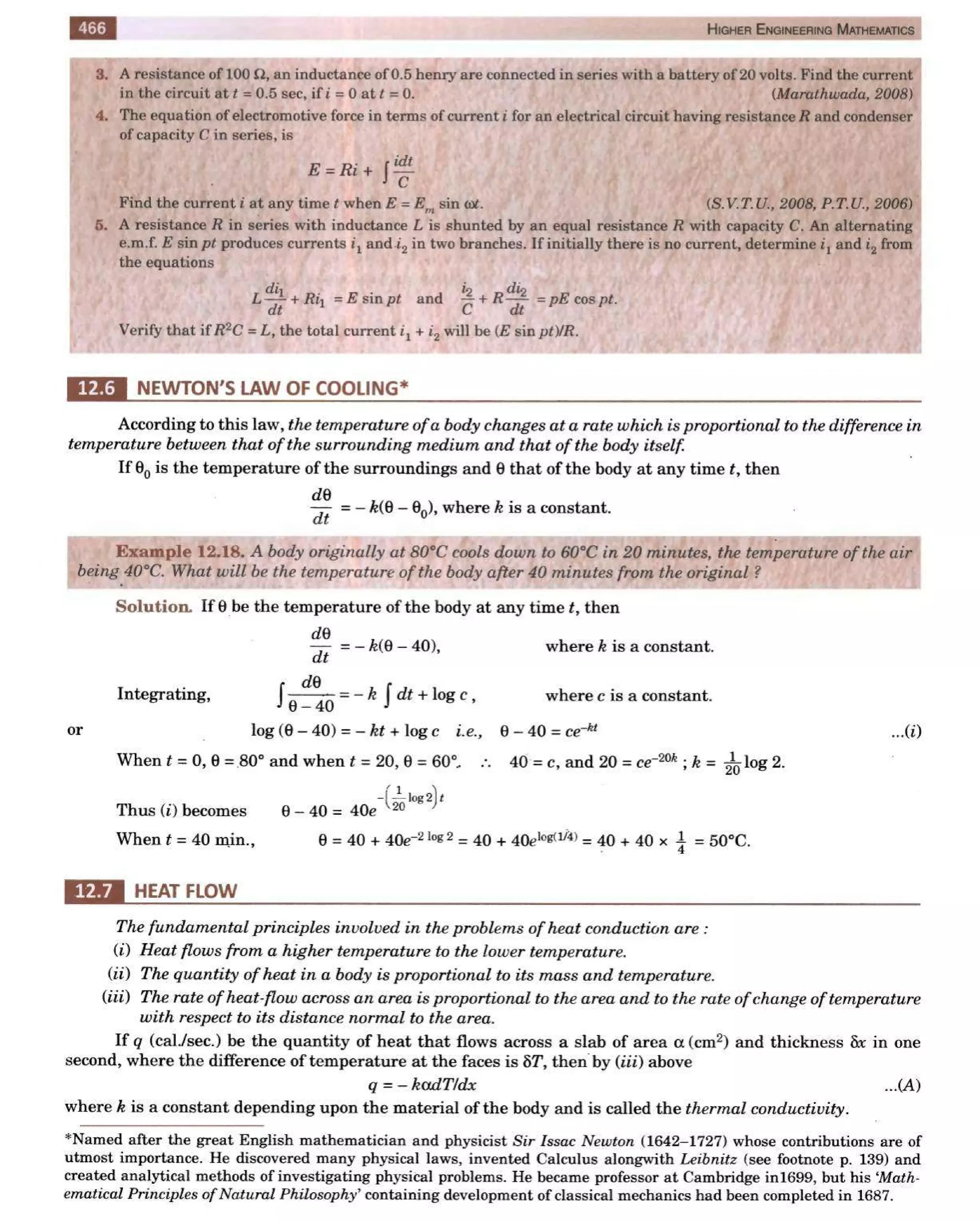  HIGHER ENGINEERING MATHEMATICS by B.S GREWAL