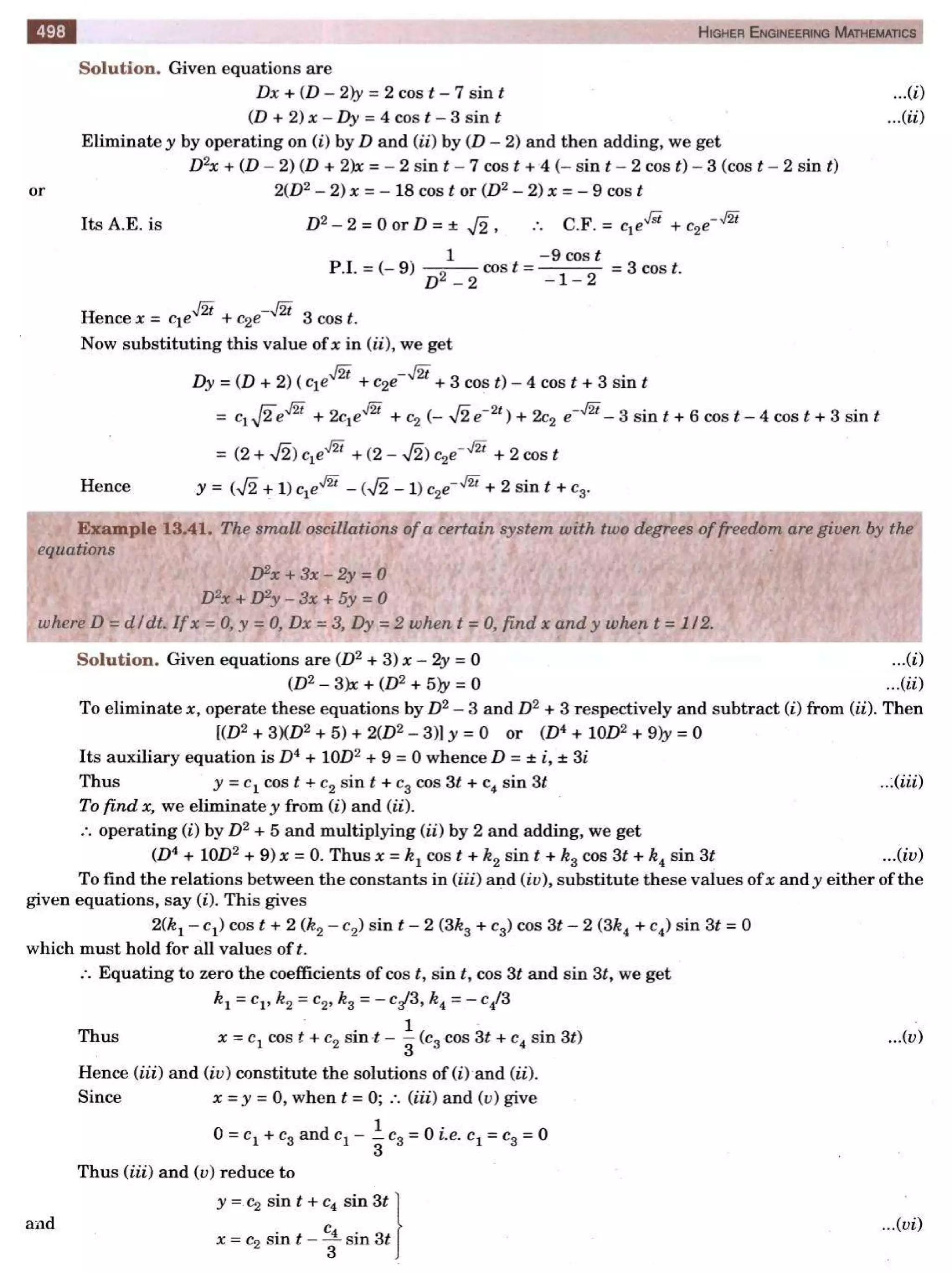  HIGHER ENGINEERING MATHEMATICS by B.S GREWAL