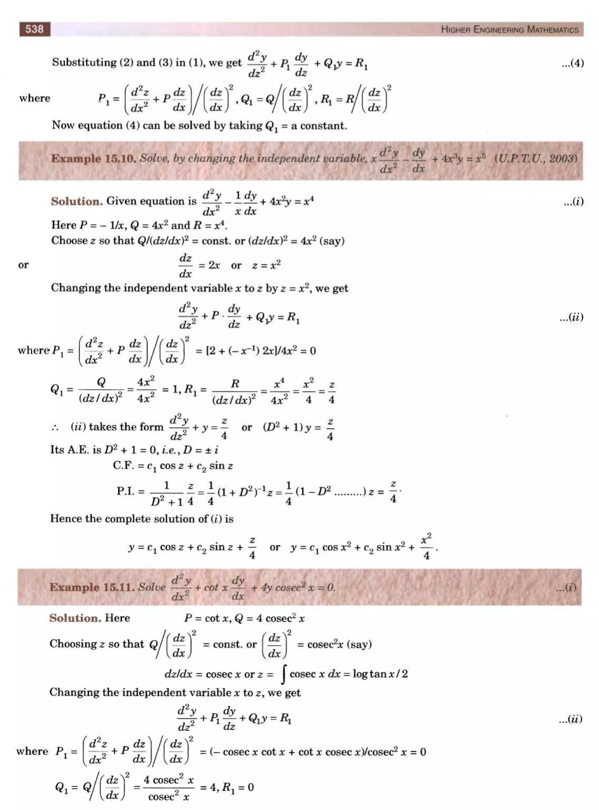  HIGHER ENGINEERING MATHEMATICS by B.S GREWAL