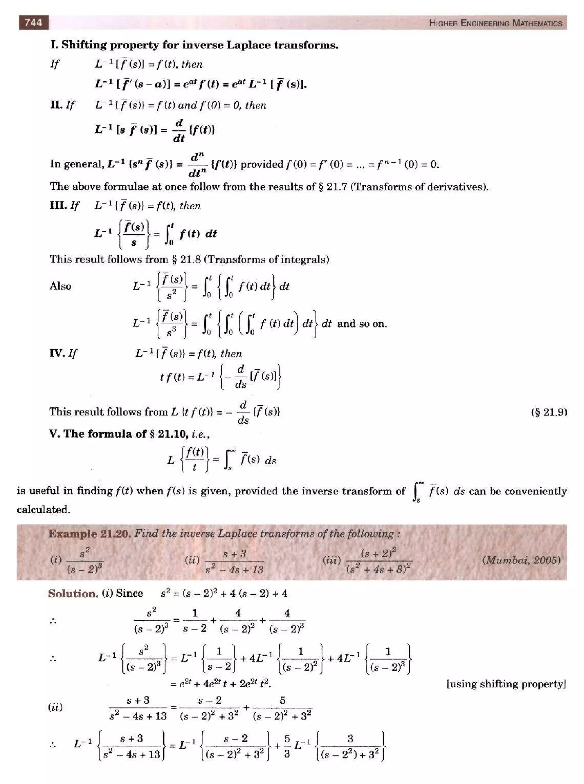  HIGHER ENGINEERING MATHEMATICS by B.S GREWAL