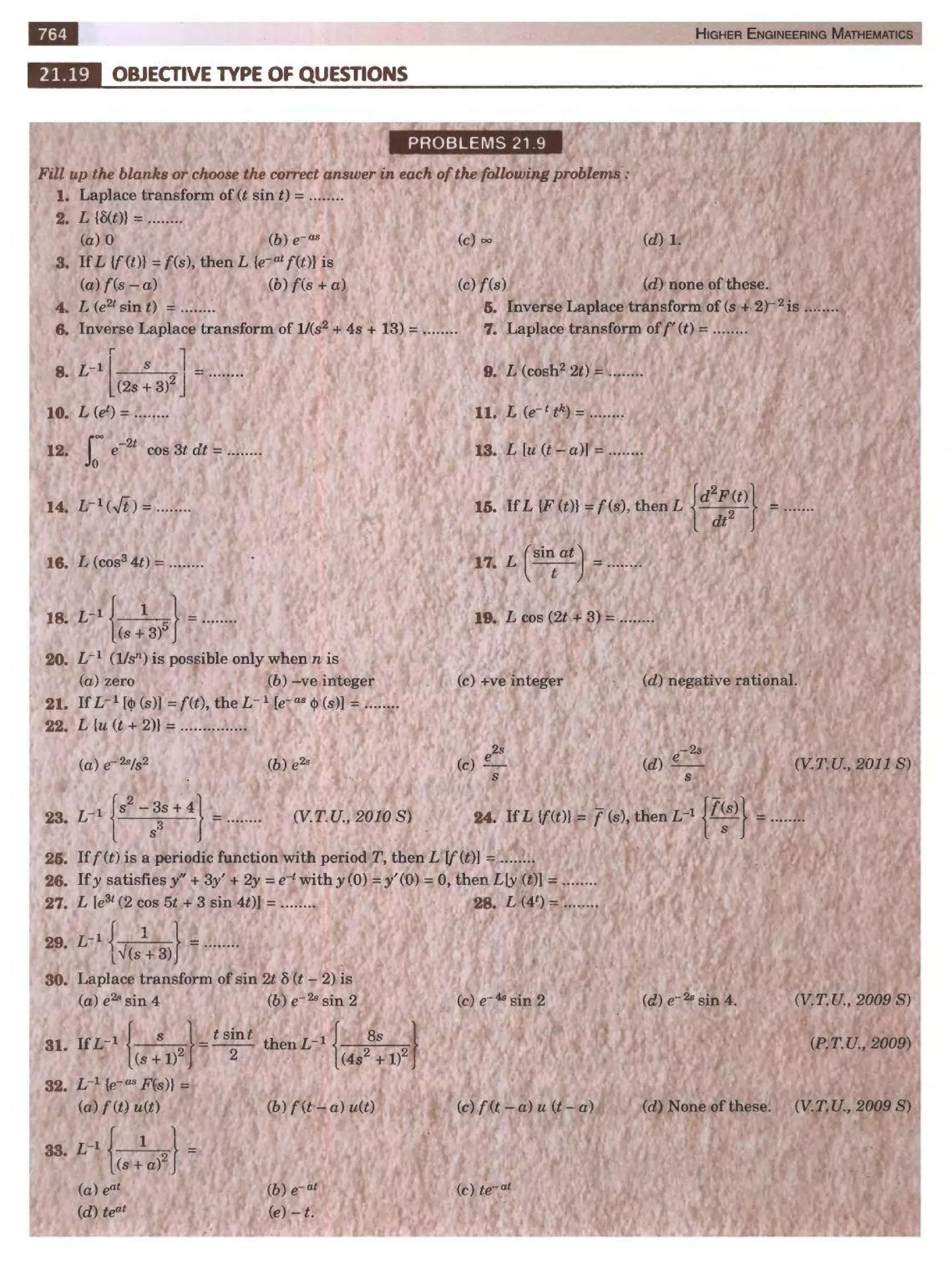  HIGHER ENGINEERING MATHEMATICS by B.S GREWAL
