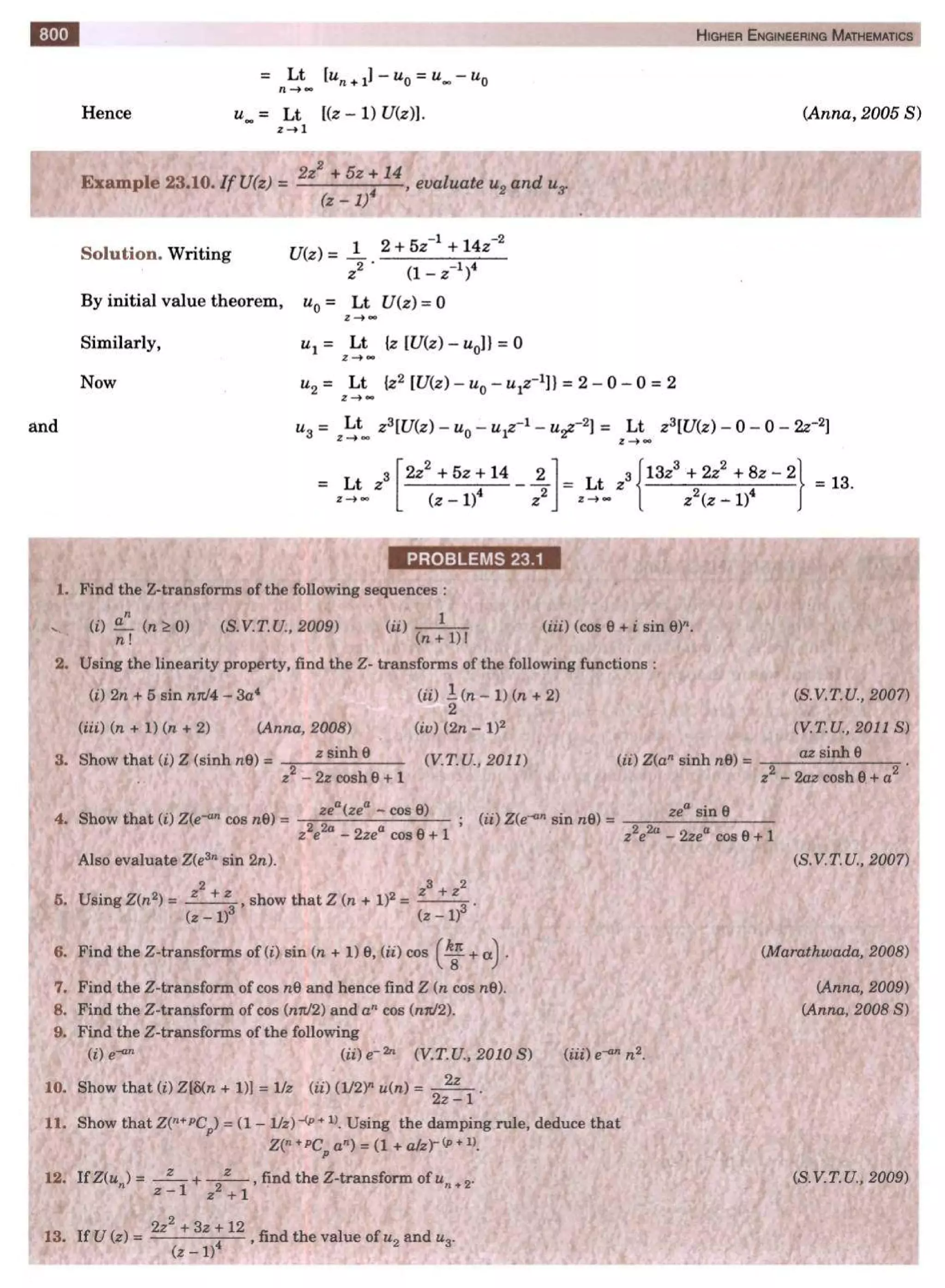  HIGHER ENGINEERING MATHEMATICS by B.S GREWAL