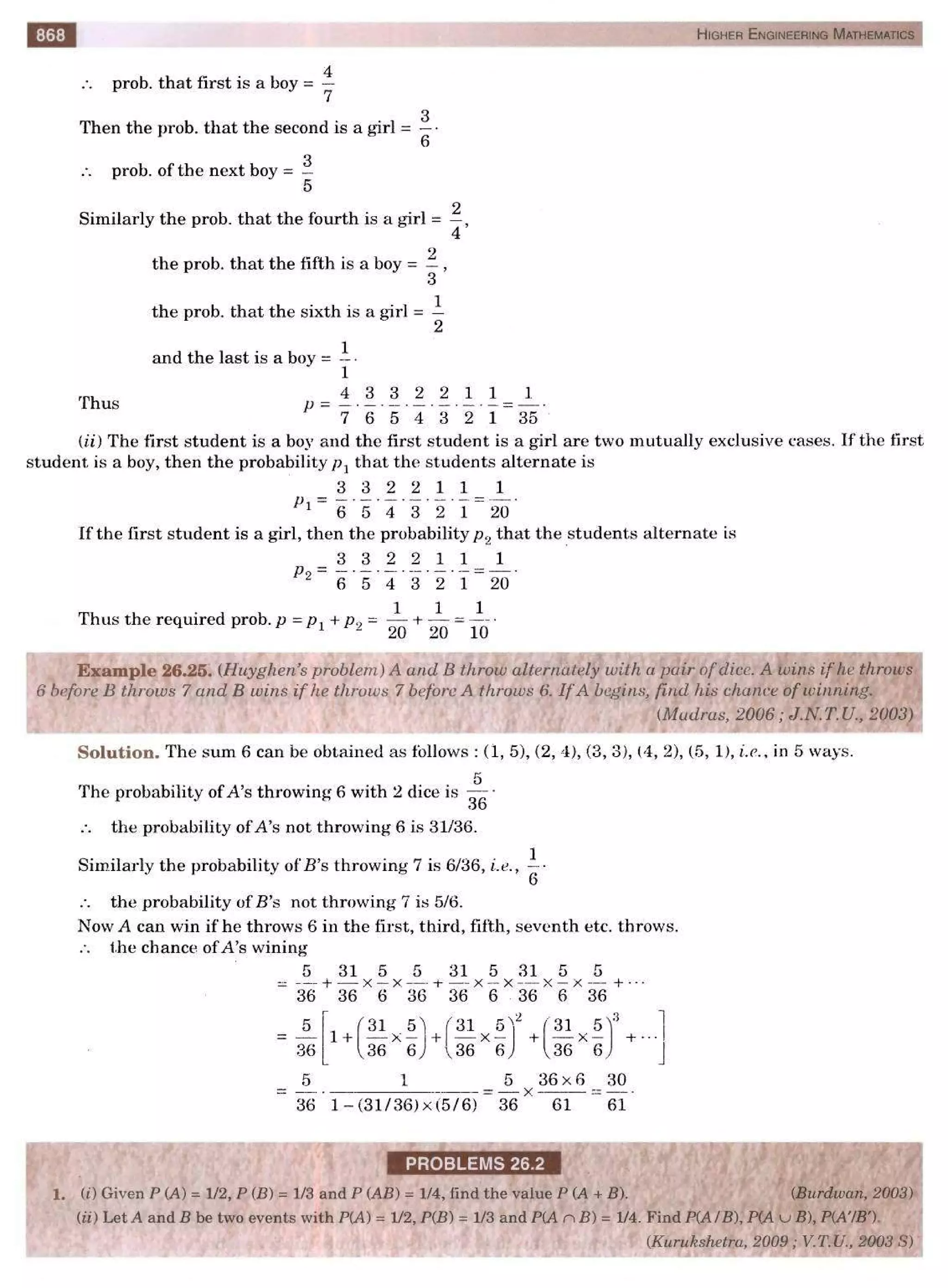  HIGHER ENGINEERING MATHEMATICS by B.S GREWAL