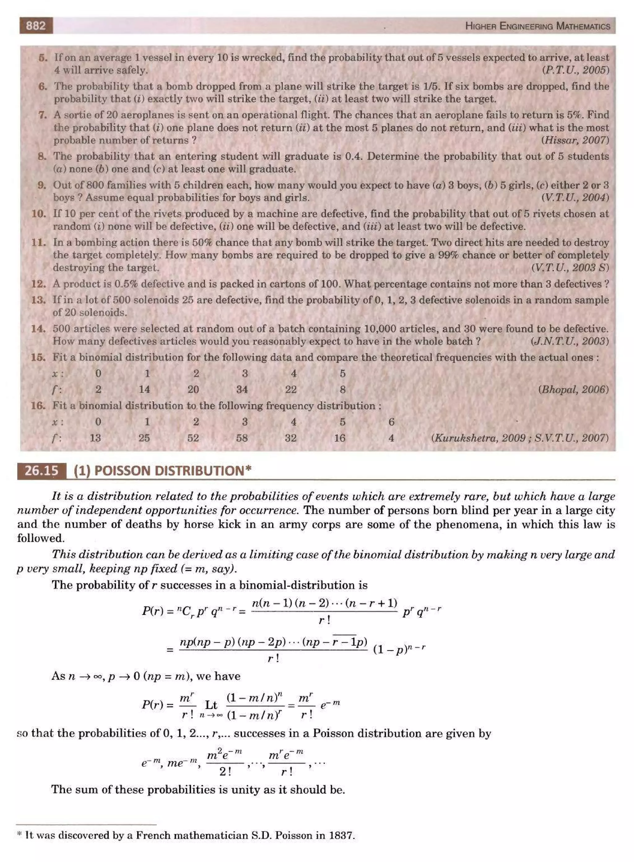  HIGHER ENGINEERING MATHEMATICS by B.S GREWAL