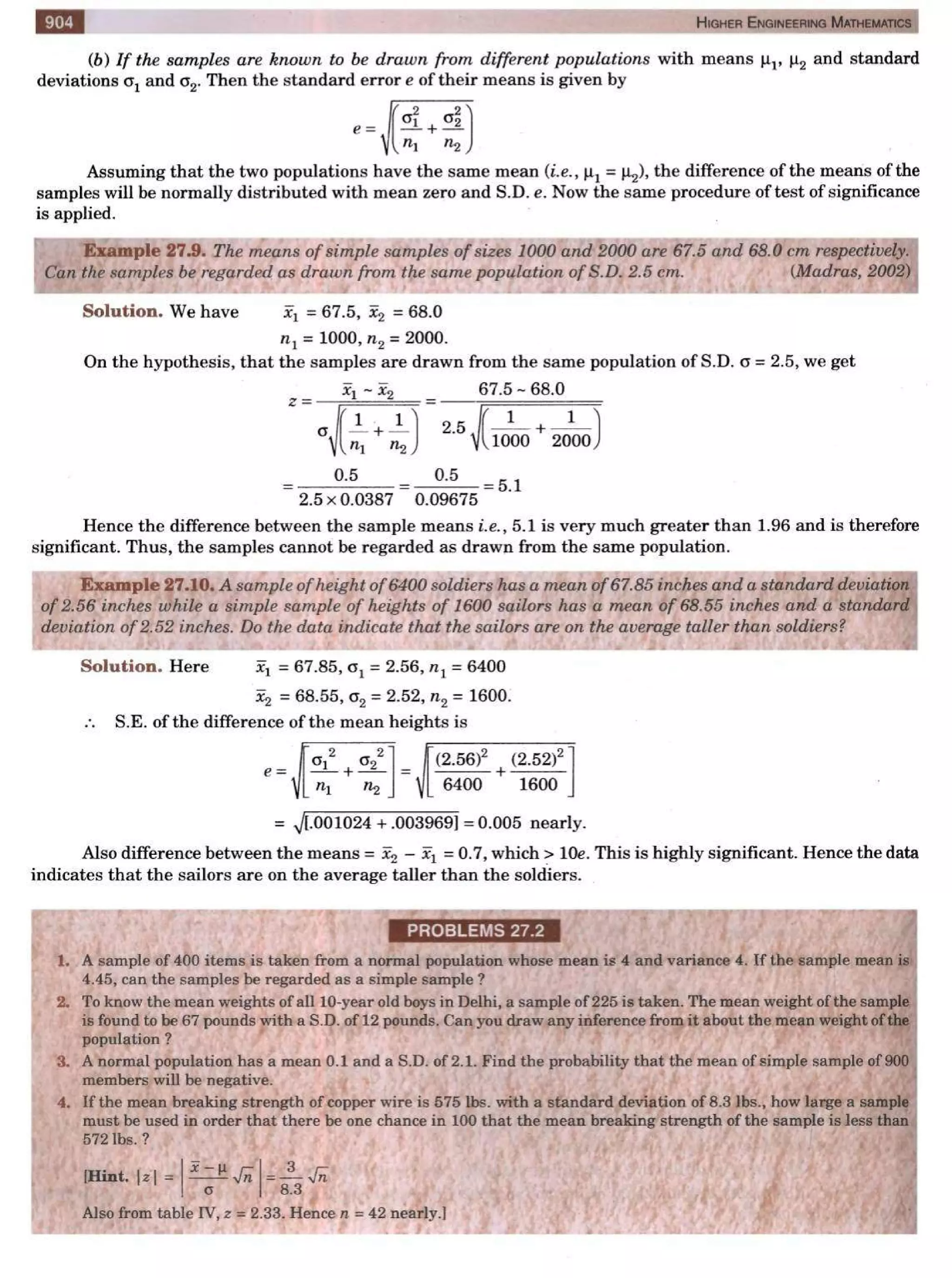  HIGHER ENGINEERING MATHEMATICS by B.S GREWAL