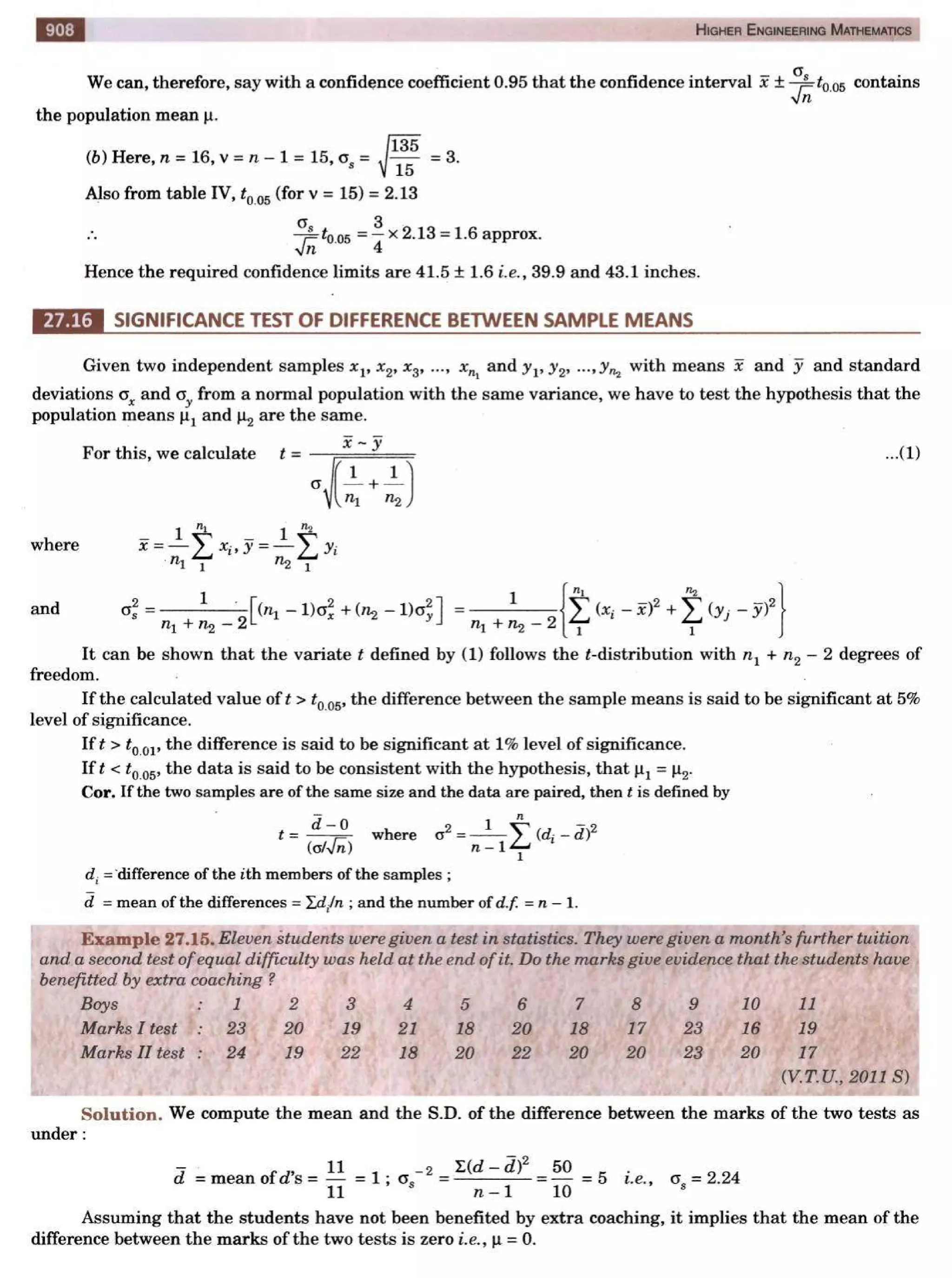  HIGHER ENGINEERING MATHEMATICS by B.S GREWAL