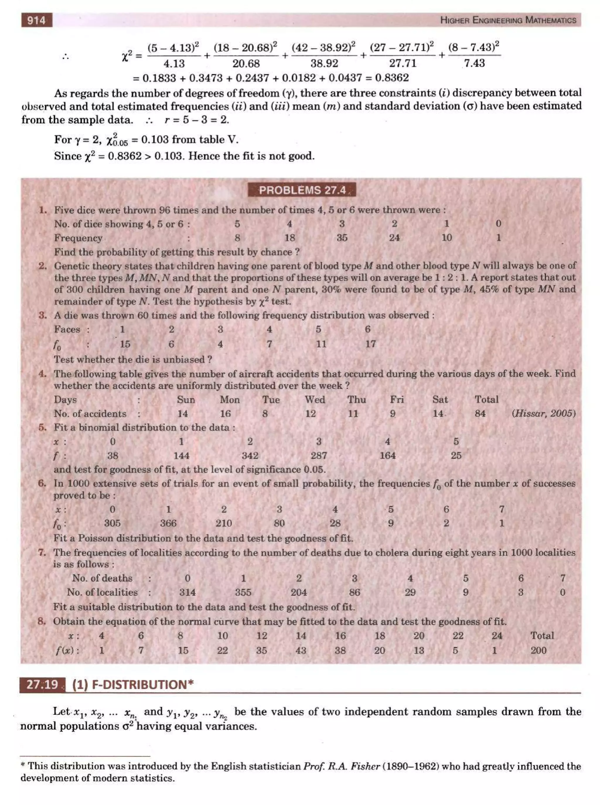  HIGHER ENGINEERING MATHEMATICS by B.S GREWAL