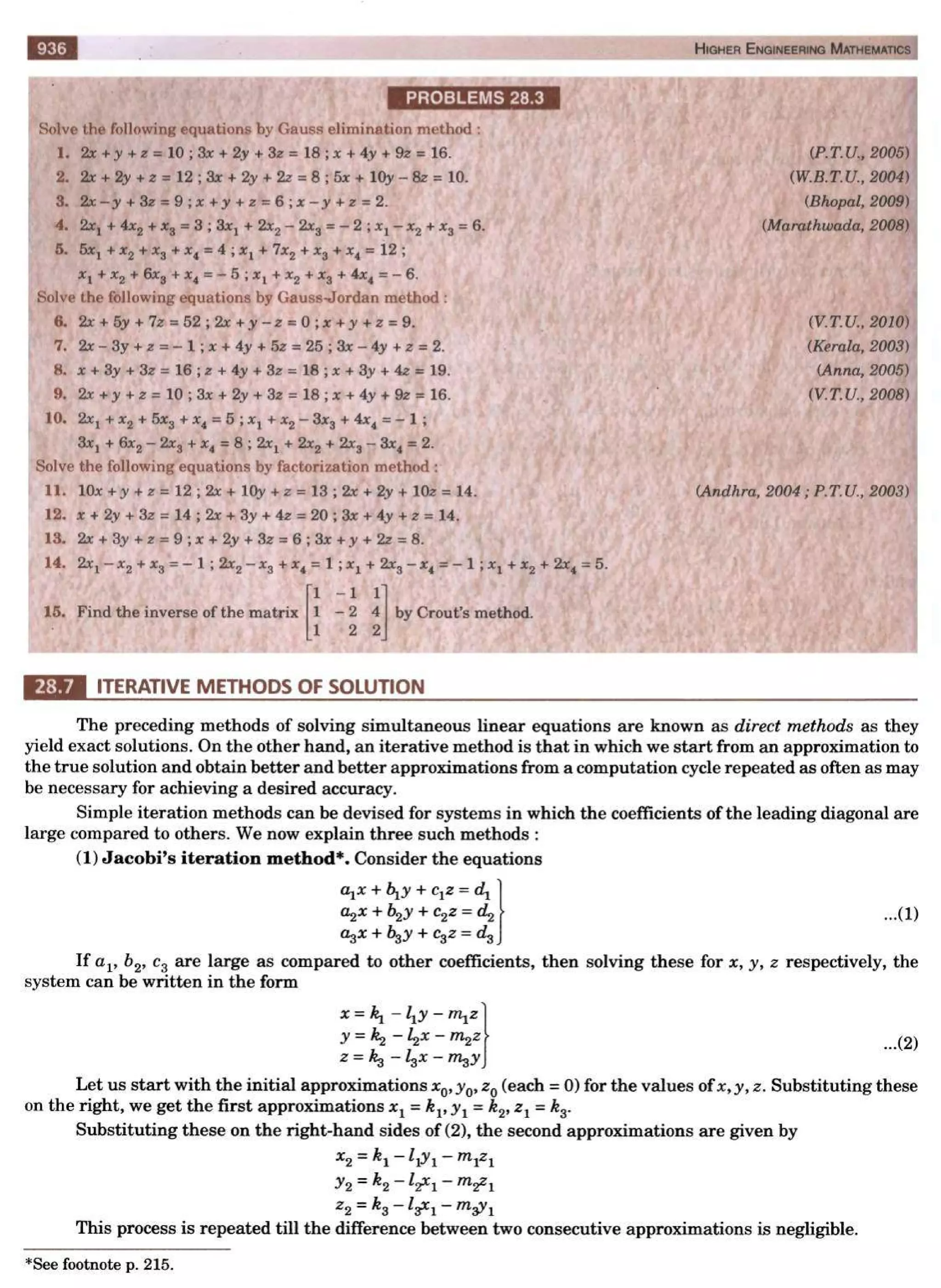  HIGHER ENGINEERING MATHEMATICS by B.S GREWAL