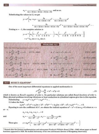  HIGHER ENGINEERING MATHEMATICS by B.S GREWAL