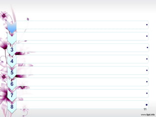 •

     •

3    •

4    •

5    •

6    •

7    •

8    •
    11
 