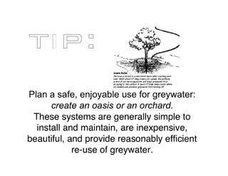 Grey Water Reclamation