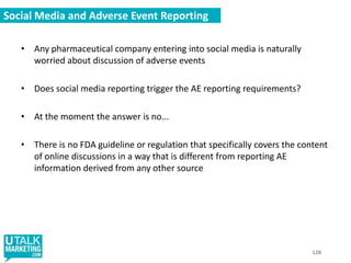 The Challenge For Healthcare AgenciesFor consumer-oriented treatments and drugs this is all fineFor restricted drugs and marketing to HCP’s much more strategic complexitySmaller number  of target audiencesFewer opportunities  to deliver