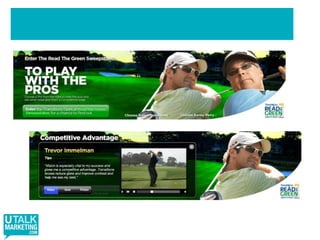Much Digital Success Relies On Active ParticipationConsumers can choose to get involved with your brand onlineThey’re not forced to visit your site, your Facebook page or interact with a bannerContent can be:A mobile appA conversation on FacebookA twitter feedAn email campaignMost digital strategies are delivered through effective content strategies