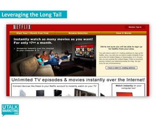 Leveraging the Long Tail 