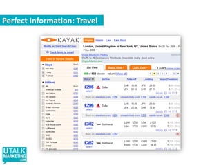 Consumers Have Access To Perfect InformationOld world: information ‘asymmetry’Business has access to most of the information