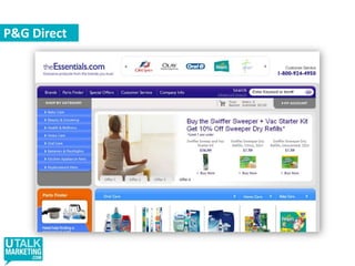 Surprising Direct Successes“Direct sales by consumer-brand manufacturers are one of the fastest-growing areas of online retail, increasing almost 13% in 2009 to $487.6 million”