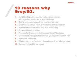 Grey G2 introduction | PPT