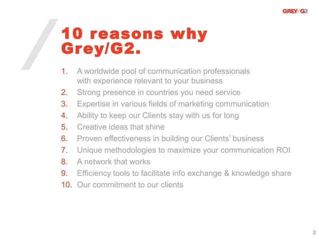 Grey G2 introduction | PPT