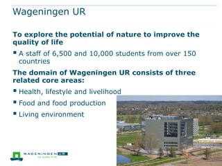 Grey Literature at Wageningen UR, the Library, the Cloud(s) and Reporting Slide 2
