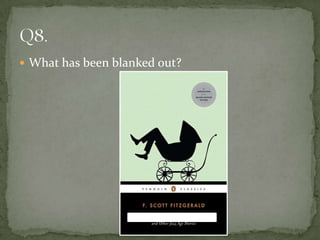  What has been blanked out?
 