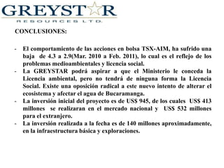 ESTIMACION DE RESERVAS EN EL ESTUDIO DE PREFACTIBILIDAD JULIO-2010ESTIMACION DE RESERVAS CON LOS PRECIOS ACTUALIZADOS A ENERO-2011