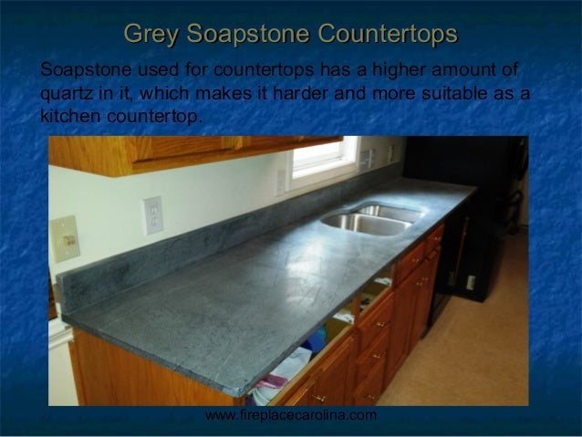 Grey Soapstone Kitchen Countertops Installed In Charlotte Nc