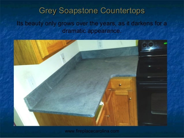 Grey Soapstone Kitchen Countertops Installed In Charlotte Nc