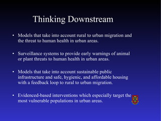 Urban Health: A Three Dimensional Framework for One Health | PPT
