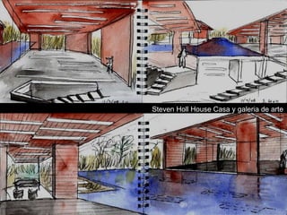 Steven Holl House Casa y galeria de arte 