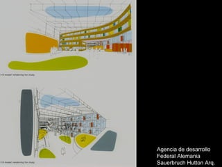 Agencia de desarrollo Federal Alemania Sauerbruch Hutton Arq. 