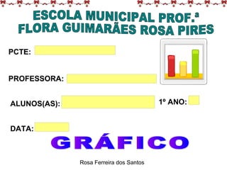 PCTE:   ROSA FERREIRA DOS SANTOS.




PROFESSORA:           ANDREIA AMARAL DE OLIVEIRA.




ALUNOS(AS):
                     GIULLIA                         1º ANO:   A




DATA:   09/05/2012




                          Rosa Ferreira dos Santos
 