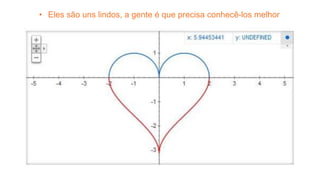 • Eles são uns lindos, a gente é que precisa conhecê-los melhor 
 