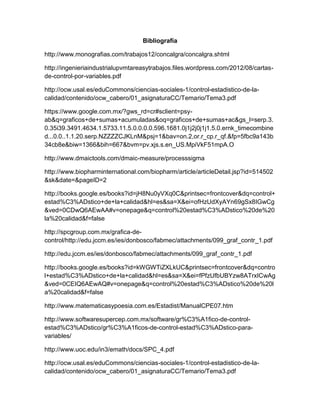 Gráficos de control 2 | PDF